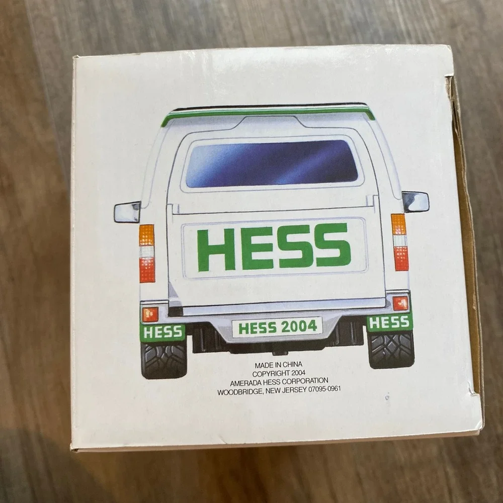 Hess 2004 40th Anniversary Sport Utility Vehicle and Motorcycles Toy Truck Set